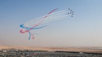 Red Arrows performing at the Dubai 2020 Expo, included brand-new moves 08112021 Credit MOD.jpg