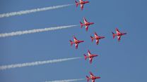 Red Arrows training display over Tanagra Air Base, Greece 18052022 CREDIT MOD Crown Copyright.jpg