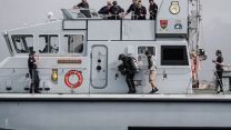 The pilot aboard the P2000 (Picture: Royal Navy).