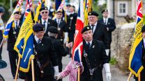 The Royal British Legion in Leighterton commemorated Anzac Day 24042022 CREDIT BFBS.jpg