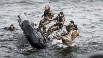 Hundreds of Royal Marines refreshed their amphibious warfare skills in Scotland in the spring (Picture: Royal Navy). Royal Marines at work on amphibious exercise in Scotland 14052021 Credit Navy.jpg
