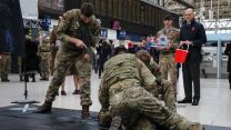 Royal Marines demonstrate hand-to-hand combat to public for RBL Poppy Appeal 04112021 Credit MOD.jpg 