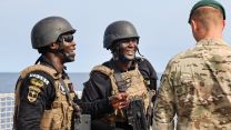 Royal Marines on board HMS Trent conducted boarding exercise with Nigerian Forces as part of an Anti-Piracy exercise 06112021 CREDIT MOD.jpg