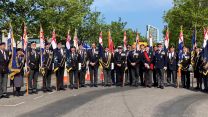 Royal Naval association during Battle of the Atlantic anniversary events in Liverpool 28052023 CREDIT BFBS