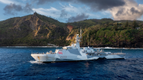 Royal Navy Patrol ship's mission to protect a Pacific paradise home to the descendants of the infamous HMS Bounty mutineers