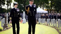 Princess Anne cemetery visit