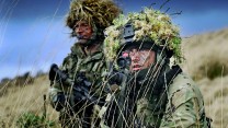 Royal Marines on exercise