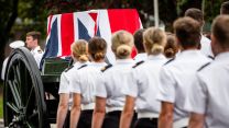 Royal Navy sailors prepare for the Queen's funeral (Picture: MOD).