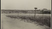 damaged Belgian countryside shown after World War 1
