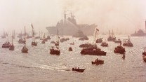 HMS Invincible Portsmouth, SWNS