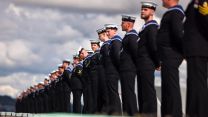 Sailors of HMS Prince Of Wales Britain’s biggest warship  01092023 CREDIT MOD.jpg