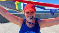 Sally Orange completes South Africa Marathon