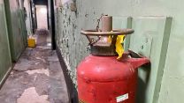	Social Fire extinguisher found inside Devonport's forgotten Cold War bunker 300822 CREDIT BFBS