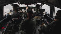 Student pilots and loadmaster fly the Mach loop in a A400M Atlas 19082022 CREDIT RAF.jpg