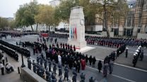 The Cenotaph in London was attended by over 10,000 veterans who were led by King Charles (Picture: PA)