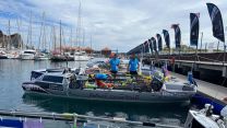 The 'Fight Oar Die' Team 2022 is four Veterans that all served and deployed together in the US Air Force as Security Forces members 09122022 CREDIT BFBS