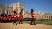 The 1st Battalion Irish Guards received New Colours from The Duke of Cambridge in a sacred Windsor ceremony 17052022 CREDIT MOD Crown Copy.jpg