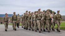 The 3rd Battalion The Royal Regiment of Scotland (3 SCOTS) at their base in Fort George leaving to deploy as a high readiness reserve for Operation Pitting, the UK's evacuation mission in Afghanistan 