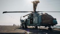 The Merlin on deck as it returns to HMS Albion 26072023 CREDIT Royal Navy.jpg