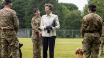 The Princess Royal visits 1st Military Working Dog Regiment to mark its 10th anniversary (Picture: British Army).