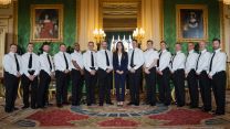 The Princess of Wales has held an audience with the crew of HMS Glasgow in Scotland 29092022 CREDIT Kensington Palace 