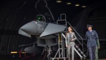 Princess of Wales, Royal Honorary Air Commodore, RAF Coningsby, during her first visit since taking up the role in August 2023 (Picture: PA)