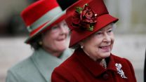 The Queen smiles as she attends the Sovereign's Parade at the Royal Military Academy Sandhurst in 2006 (Picture: MOD). The Queen smiles as she attends the Sovereign's Parade at the Royal Military Academy Sandhurst in 2006 (Picture: MOD).