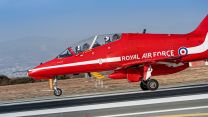 The RAF Red Arrows landed at RAF Akrotiri in Cyprus 28092021 Credit MOD Crown Copyright.jpg