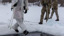 The Force had to learn how to escape freezing waters in Norway during Operation Clockwork (Picture: Royal Navy).