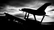 The jet-powered Banshee Drones on HMS Prince of Wales 24092021 Credit Royal Navy.jpg