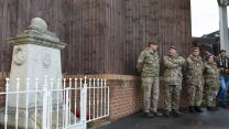 The match came a few days after the centenary anniversary of Northampton Saints' war memorial Credit Alligin Photography Date 13042022.jpg 