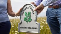 The newly-named Dame Vera Lynn Down on the White Cliffs of Dover CREDIT National Trust