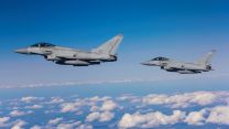 UK Typhoons from RAF Lossiemouth joined the NATO led exercise Ramstein Alloy in the skies over Estonia 13042022 CREDIT RAF.jpg