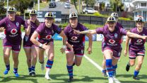 UKAF's new caps celebrate v Aus IDRC 2022 Credit BFBS DATE 11102022.jpg 
