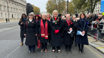 War Widows Association of Great Britain on Remembrence Sunday 141124 CREDIT WAR WIDOWS ASSOCIATION