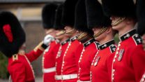 Welsh Guards members at Combermere Barracks getting ready for inspection by the Company Commander 11092022 CREDIT MOD Crown Copyright.jpg