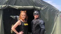 Batman & Batgirl at RAF Odiham