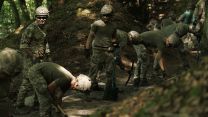 Army steps in to help with South Wales wildfires pic MOD