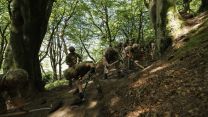 Army steps in to help with South Wales wildfires pic MOD