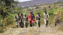 Army steps in to help with South Wales wildfires pic MOD