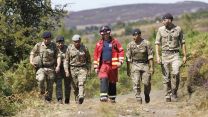 Army steps in to help with South Wales wildfires pic MOD