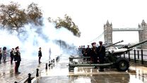 celebratory gun salute at the Tower of London for King Charles 75th birthday 14112023 CREDIT BFBS.jpg