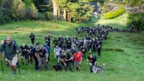 The opening stretch of the Cumbrian Challenge was a steep hill in Grasmere