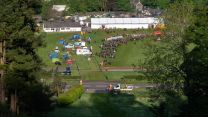 The opening stretch of the Cumbrian Challenge was a steep hill in Grasmere
