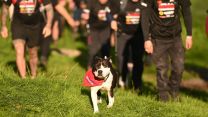 Families and friends took part in the Challenge which helped raise thousands for veterans (Picture: WWTW)