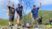 Team BFBS completed the Tough route in five hours and ten minutes