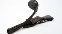 A German sub-machine gun.