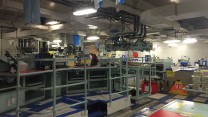 HMS Albion's abandoned interior