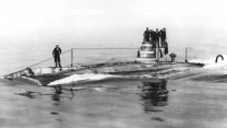 The British A3 submarine - (c) Historic England