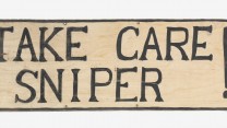 Dave Rust's Sniper Sign.